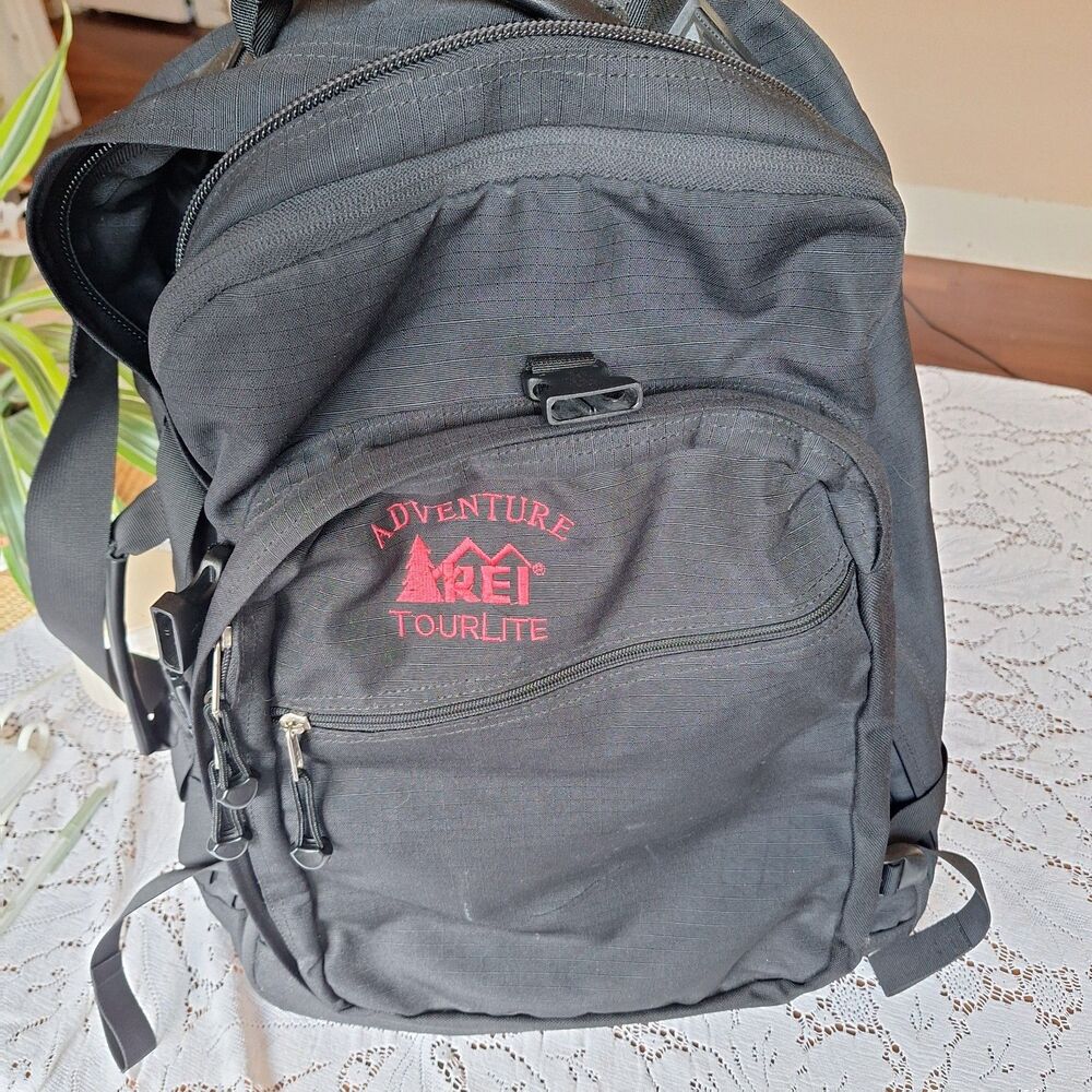 Black REI Co-Op Adventure Tour Lite Travel Backpack Approximately 21" x 16"